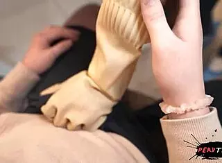 sneaky horny latina maid's big ass takes coworker doggystyle bust