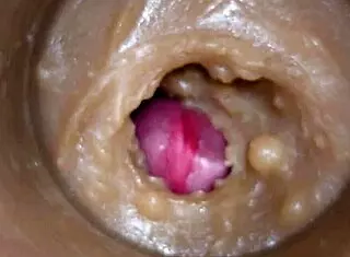 toy camera catches sperm flooding deep pussy closeup