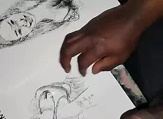 Hey, watch her grope tits through jeans then cum all over