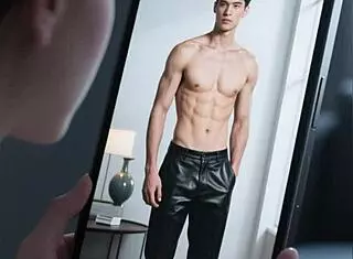 Muscle Asian Girl Flexes Her Toned Body in Homemade Video