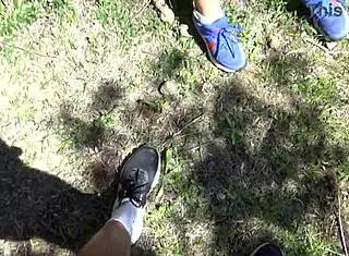 Real voyeur freaks out as horny milf pisses hairy pussy beach