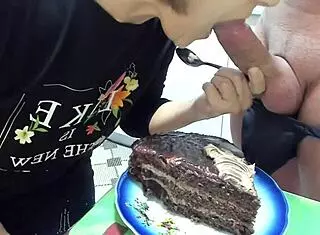 Milf Food Fetish Creampie Loads Granny Cfnm Style