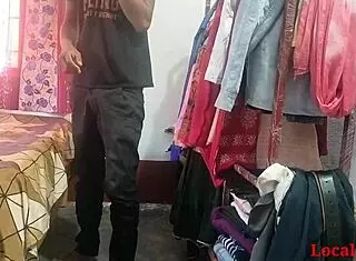 sonali bengali wife bends over for hardcore doggystyle with husband homemade