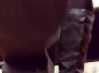 yuki's boots get licked in slave foot worship 😈👅