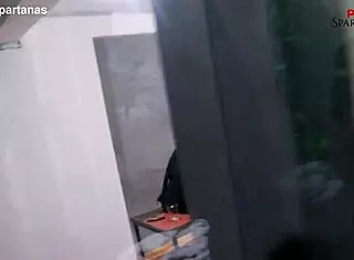 Niki Niquita Shakes Ass in Shower After Creampie Tan Lines Tanned Latina Beauty