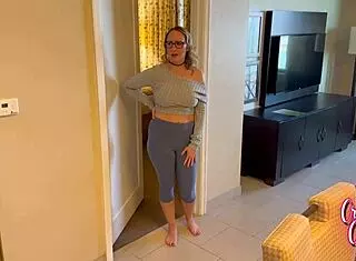 Friends Mom Begs for My Monster Cock Deepthroat