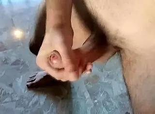 watch this average italian cock jerk and explode cum