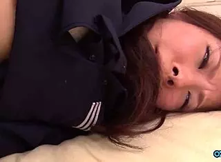 Young tight puffy teen enters for old dude's rough cunt drill.