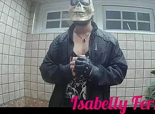 eu e o leo skull crossdressing fun... trans vibes! 🌈😘