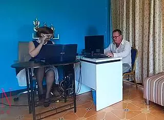 Boss Office Femdom Fuck Humiliation