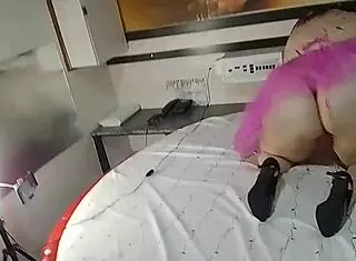 i worship vivi guedez's gaping asshole with deep anal fisting fingering in her mansion