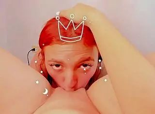 Teens lick pussies till squirting orgasms drench those tits?