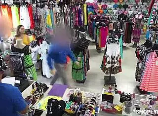 Alex harper's perfect tits fucked shoplyfter office style