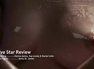 Dante Colle pleasures blonde bombshells Kenna James and Kay Lovely