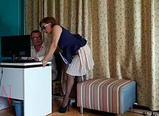 Boss Office Femdom Fuck Humiliation