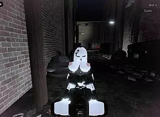 Cheating slut bends over for homeless guy's rough backyard fuck