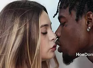 elbow-sized surprise for cute little 18yo interracial dream