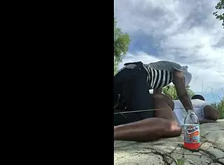 Girl straps on and pounds guy for ass pleasure