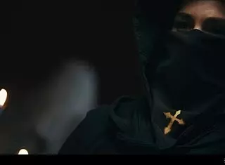 hey my vampire cosplay lesbian slave licks pussy in bdsm leather lezdom with face sitting and scissoring oh yeah