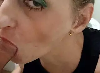 German milf prostitute sandra swallows sperm blowjob