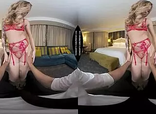 Rory Knox Stretches for Massive Black Cock VR