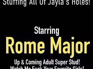 Jayla Diamond's Ass Takes Rome Major's Monster Cock Deep!