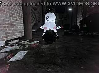 Cheating slut bends over for homeless guy's rough backyard fuck