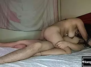 BEAUTIFUL LATINA GRINDING HER JUICY ASS ON MY COCK!