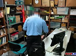 Alex harper's perfect tits fucked shoplyfter office style