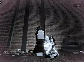 Cheating slut bends over for homeless guy's rough backyard fuck