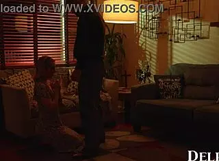 😈 Sexy church babe Aiden Ashley fucks priest hard! Delphine Films 🔥