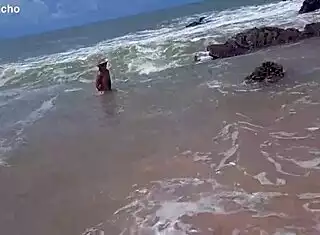 yuri gacho's hot wife bares all at nudist beach driving guys wild