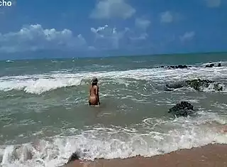 yuri gacho's hot wife bares all at nudist beach driving guys wild