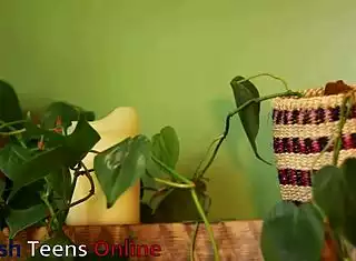 Teen Shoves Dildo Deep In Pussy Out In The Woods