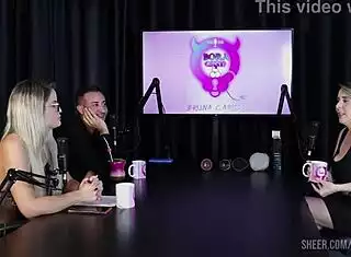 Mary Red Queen And Bruna Carlos In Sheer Red Bora Cast Compilation!