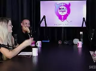 Mary Red Queen And Bruna Carlos In Sheer Red Bora Cast Compilation!