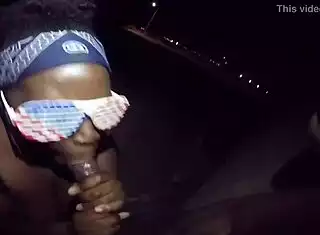 yo we tried 5 min public blowjob challenge and got caught 😱🍆💦