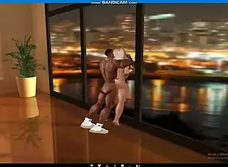 married slut rides monster cock on imvu! 💍🍆