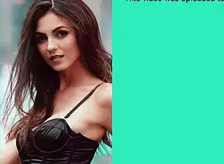 victoria justice strokes cock in sexy jerk off contest game