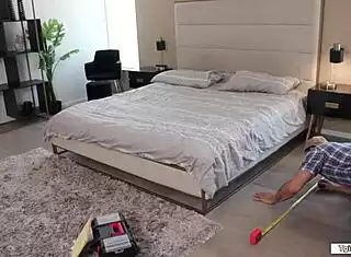 Busty Shemale Client's Panties Lead To Cock Sucking And Pussy Lick