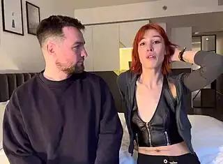 behind the scenes tall redhead pixie pink showers with ripped andres acosta 💦😏