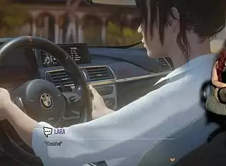 Black bikini milf tits outdoor public sex game croft adventures ep 17