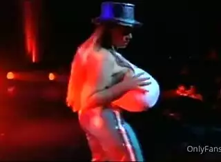 Watch The BUSTIEST Stripper Ever Rip Clothes and Dance!