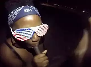 yo we tried 5 min public blowjob challenge and got caught 😱🍆💦