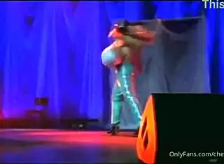 Watch The BUSTIEST Stripper Ever Rip Clothes and Dance!