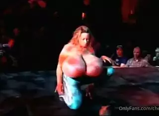 Watch The BUSTIEST Stripper Ever Rip Clothes and Dance!