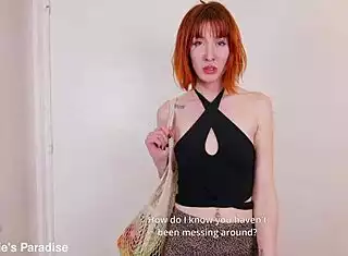 pixie pink pov spanking anal punishment cucumber ass