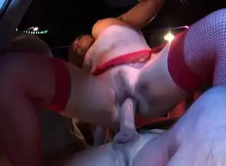 myla charles and rita faltoyano suck cocks then fucked hard in car