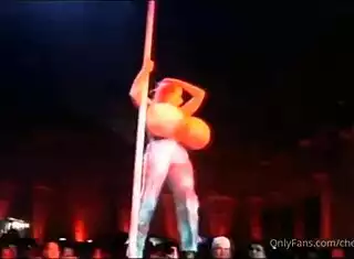 Watch The BUSTIEST Stripper Ever Rip Clothes and Dance!