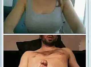 Cutie Dares Stranger Jerk Off On Webcam Boobs Flash